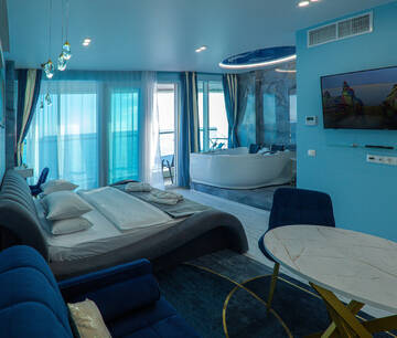 Номер с джакузи и сауной в Гостинице Санремо